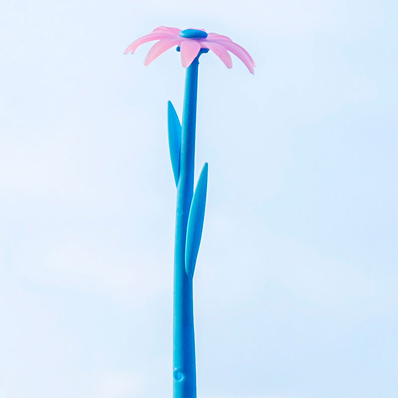 Wholesale Plastic Flowers Meet Light Color Changing Pen